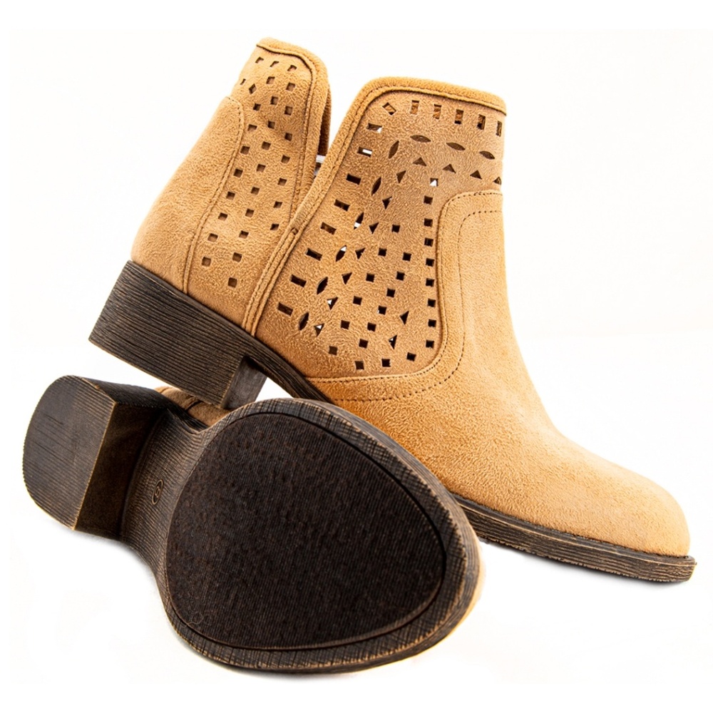 Tan Booties